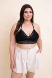 Ribbed Intimate Racerback Bralette Plus