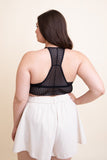 Ribbed Intimate Racerback Bralette Plus