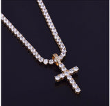 EMPEROR 3MM Tennis CZ Cross Jewelry| 912721