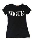 Black Vogue Tee Top