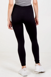 Black Seamless Fleece Lined Leggings