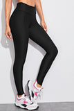 Black Textured Ruched Bum Gym Leggings